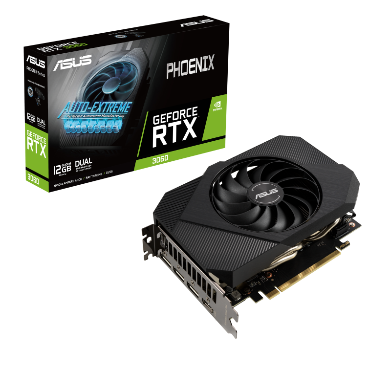 Asus NVIDIA GeForce RTX 3060 Phoenix PH-RTX3060-12G-V2 12 GB GDDR6 192 Bit Ekran Kartı